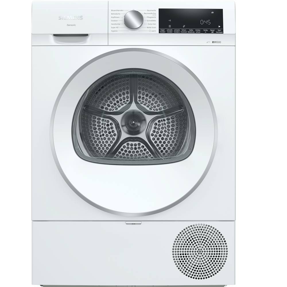 WQ33G2D175 iQ500, Wärmepumpen-Trockner, 8 kg